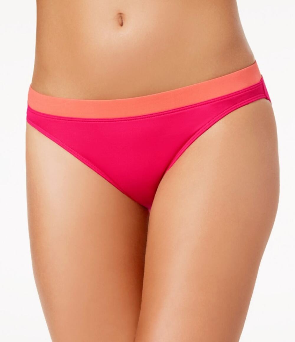LAUREN RALPH LAUREN Bikini Bottoms XL Pink Orange Colorblock